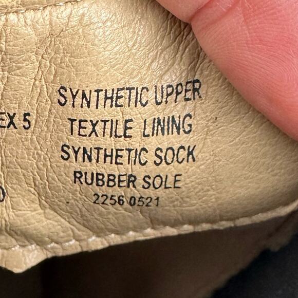 Steve Madden Amulet Rhinestone Chelsea Ankle Boots Black Size 8 Rubber Sole - Picture 9 of 9